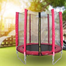 Load image into Gallery viewer, Kids Mini Trampoline Diameter 1.5 m Safety Net U Shape Legs for Outdoor Garden