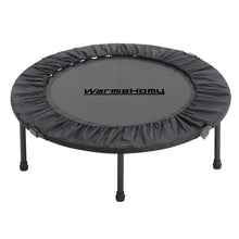 Load image into Gallery viewer, 38" Foldable Round Exercise Trampoline Rebounder Jumper Fitness Black