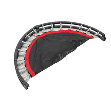 Load image into Gallery viewer, 40" Foldable Round Trampoline U-Bar Fitness Rebounder Safety Pad Workout Black