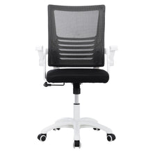 Load image into Gallery viewer, Mesh Executive Desk Chair with Flip up Armrests Adjustable and Swivel Home Office Chair, Black and White