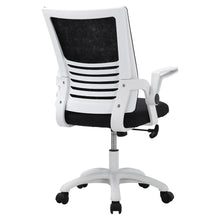 Load image into Gallery viewer, Fabric Executive Desk Chair with Flip up Armrests Adjustable and Swivel Home Office Chair,Black