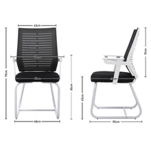 Load image into Gallery viewer, Mesh Executive Computer Office Desk Chair,Black and White