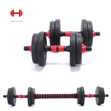 Load image into Gallery viewer, Adjustable Dumbbells Weights Lifting Barbell Set Gym Workout