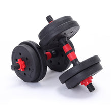 Load image into Gallery viewer, Adjustable Dumbbells Weights Lifting Barbell Set Gym Workout