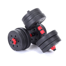 Load image into Gallery viewer, Adjustable Dumbbells Weights Lifting Barbell Set Gym Workout