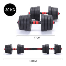 Load image into Gallery viewer, Adjustable Dumbbells Weights Lifting Barbell Set Gym Workout