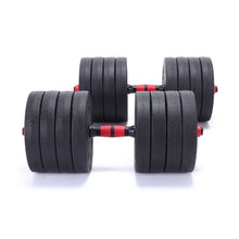 Load image into Gallery viewer, Adjustable Dumbbells Weights Lifting Barbell Set Gym Workout