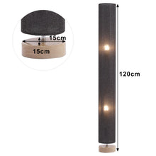 Load image into Gallery viewer, 120 cm Tall Floor Lamp Lighting Linen Shade Round
