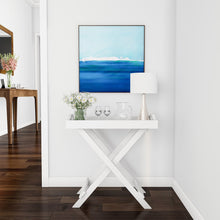Load image into Gallery viewer, Wooden Folding Side Table Coffee/Tea Stand Removable Serving
