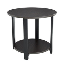 Load image into Gallery viewer, 50CM& 60CM double deck round coffee table