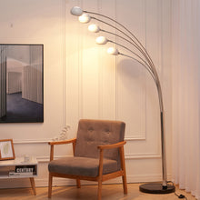 Load image into Gallery viewer, Arms Arch Floor Lamp with Marble Base-3colors