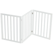Load image into Gallery viewer, Foldable Pet Gate Fence Dog Barrier Doorway Free Standing