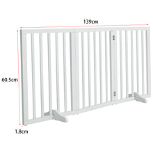 Load image into Gallery viewer, Foldable Pet Gate Fence Dog Barrier Doorway Free Standing