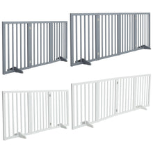 Load image into Gallery viewer, Foldable Pet Gate Fence Dog Barrier Doorway Free Standing