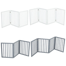 Load image into Gallery viewer, Foldable Pet Gate Fence Dog Barrier Doorway Free Standing