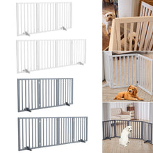 Load image into Gallery viewer, Foldable Pet Gate Fence Dog Barrier Doorway Free Standing