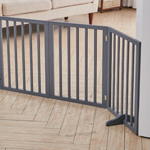 Load image into Gallery viewer, Foldable Pet Gate Fence Dog Barrier Doorway Free Standing