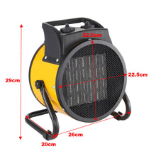 Load image into Gallery viewer, Electric Fan Heater Industrial Space Warmer