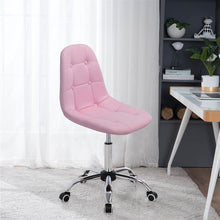 Load image into Gallery viewer, Adjustable Swivel Office Chair in PU Leather and Chrome Base