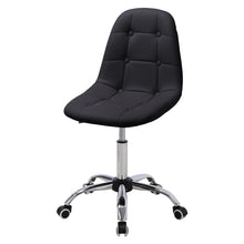 Load image into Gallery viewer, Adjustable Swivel Office Chair in PU Leather and Chrome Base