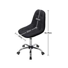 Load image into Gallery viewer, Adjustable Swivel Office Chair in PU Leather and Chrome Base