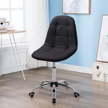 Load image into Gallery viewer, Adjustable Swivel Office Chair in PU Leather and Chrome Base