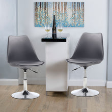 Load image into Gallery viewer, Ergonomic Swivel Barstool Kitchen Stool Padded Seat
