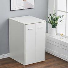 Load image into Gallery viewer, Large Rolling Bookcase Cabinet 6 Tiers Slide Out Shelves Storage Unit Bookshelf