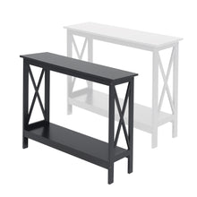 Load image into Gallery viewer, Wooden Console Table Hall Desk Side/End Table with Shelf