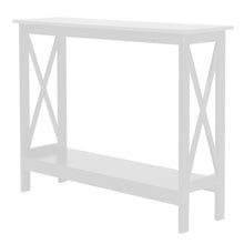 Load image into Gallery viewer, Wooden Console Table Hall Desk Side/End Table with Shelf