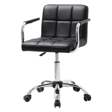 Load image into Gallery viewer, Cushioned Computer Office Desk Chair Chrome Legs Lift Swivel Adjustable-4 colors