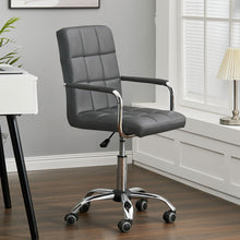 Load image into Gallery viewer, PU Swivel Office Chair Adjustable Computer Desk Armchair High Back Wheel-4 colors