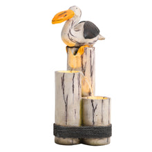 Load image into Gallery viewer, 3-Column &Toucan Electric Water Feature Fountain LED Light