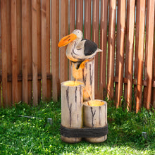 Load image into Gallery viewer, 3-Column &Toucan Electric Water Feature Fountain LED Light