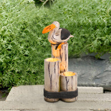 Load image into Gallery viewer, 3-Column &Toucan Electric Water Feature Fountain LED Light