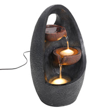 Load image into Gallery viewer, Egg Shape Pool Electric Water Feature with LED Light