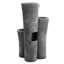 Load image into Gallery viewer, Outdoor tree leaf grain rockery Cascading Electric Water Feature LED Light