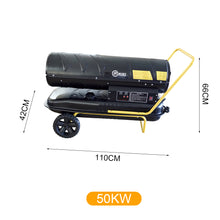 Load image into Gallery viewer, Diesel Kerosene Space Heater with Wheels