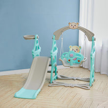 Load image into Gallery viewer, Fun Indoor and Outdoor Swing and Slide Set for Kids, FI0381