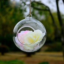 Load image into Gallery viewer, 6 Pcs Christmas Glass Balls Hanging Ornaments Decor with Opening