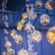Load image into Gallery viewer, 6 Pcs Christmas Glass Balls Hanging Ornaments Decor with Opening