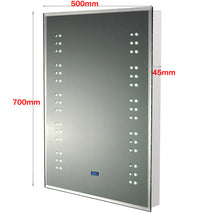 Load image into Gallery viewer, Bathroom Mirror 60'' Rectangle LED Touch On/Off Wall Cabinet