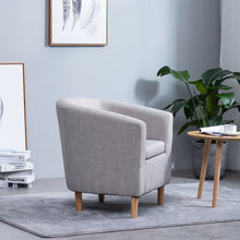 Load image into Gallery viewer, Modern Fabric Arm Chair Single Sofa