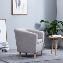 Load image into Gallery viewer, Modern Fabric Arm Chair Single Sofa
