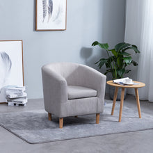 Load image into Gallery viewer, Modern Fabric Arm Chair Single Sofa