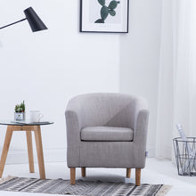 Load image into Gallery viewer, Modern Fabric Arm Chair Single Sofa