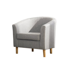 Load image into Gallery viewer, Modern Fabric Arm Chair Single Sofa