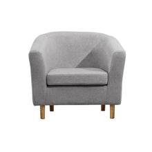 Load image into Gallery viewer, Modern Fabric Arm Chair Single Sofa
