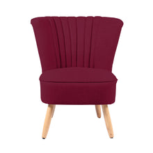 Load image into Gallery viewer, Casual Upholstered Linen Fabric Chair