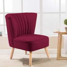 Load image into Gallery viewer, Casual Upholstered Linen Fabric Chair